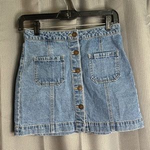 Denim skirt